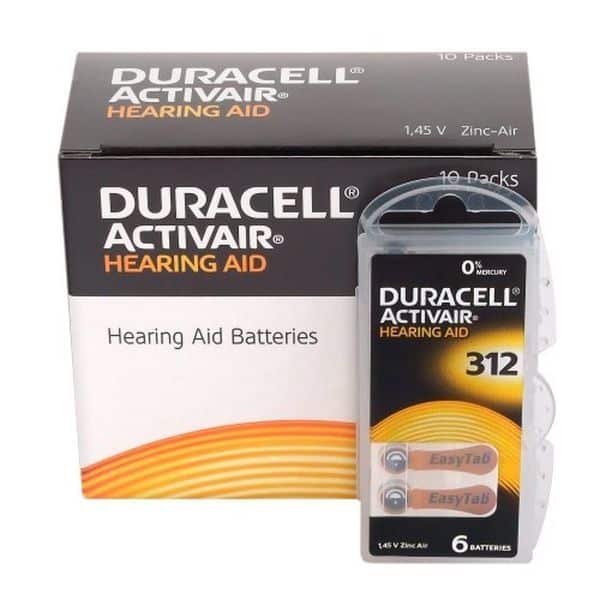Μπαταρίες Duracell ActivAir DA312 - Image 2