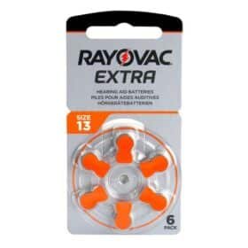 Μπαταρίες Rayovac Extra Advanced  A13 6Τεμ.