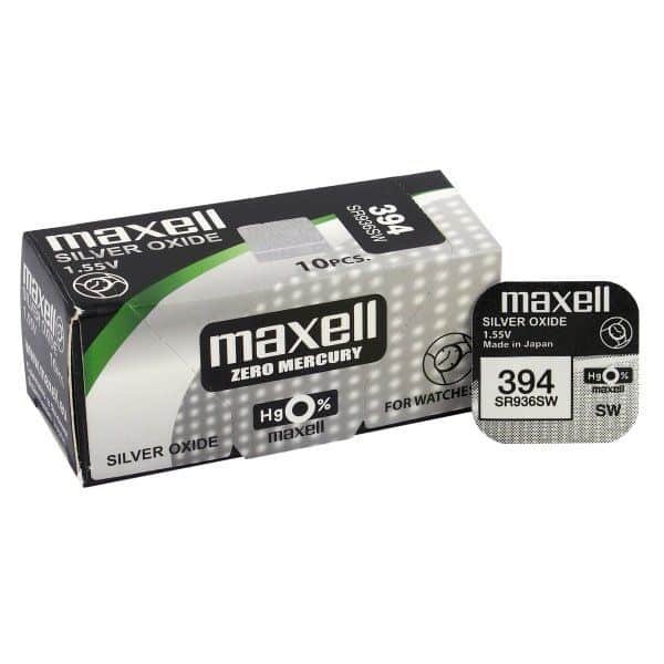 bateria_srebrowa_mini_Maxell_394_380_SR_936_SW_G9_result Maxell Μπαταρία κουμπί 380 - 394 - Image 1