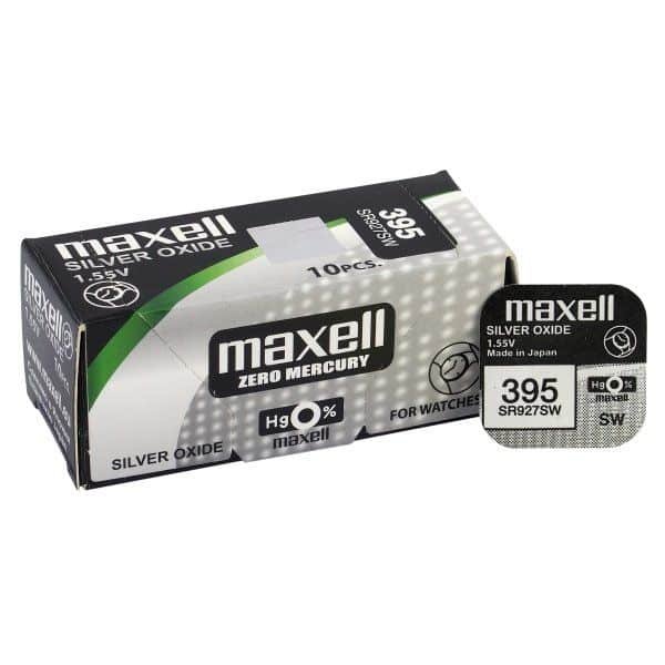 bateria_srebrowa_mini_Maxell_395_399_SR_927_SW_G7_result Maxell Μπαταρία κουμπί 395-399 - Image 1