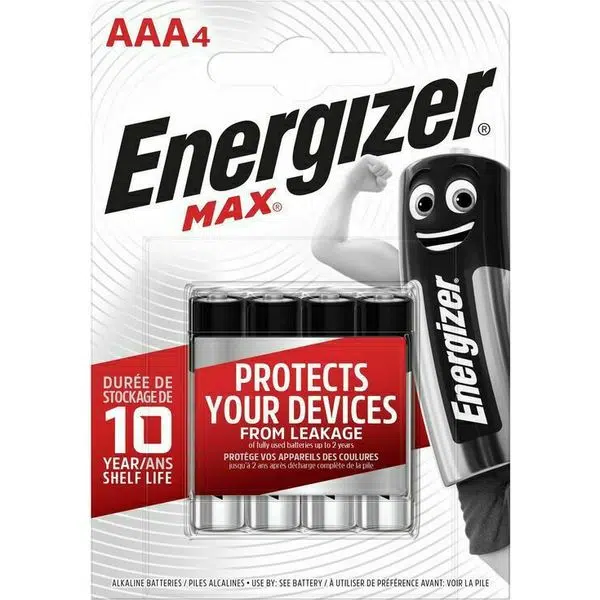 Mπαταρία Αλκαλική AAΑ Energizer Max LR03 - Image 1