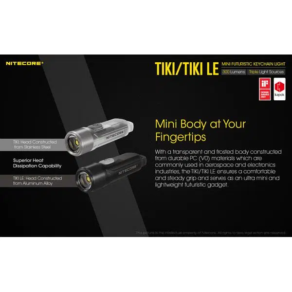 20211102135613_70143_result ΦΑΚΟΣ LED NITECORE TIKI, USB-C, 300 lumens - Image 3