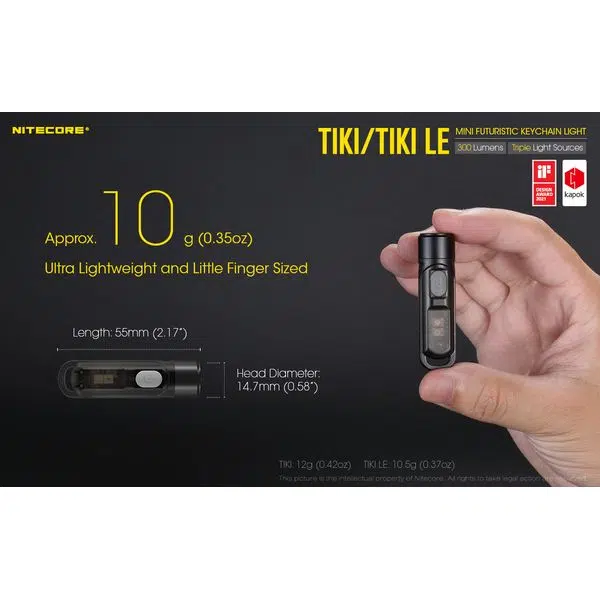 20211102135616_12372_result ΦΑΚΟΣ LED NITECORE TIKI, USB-C, 300 lumens - Image 4