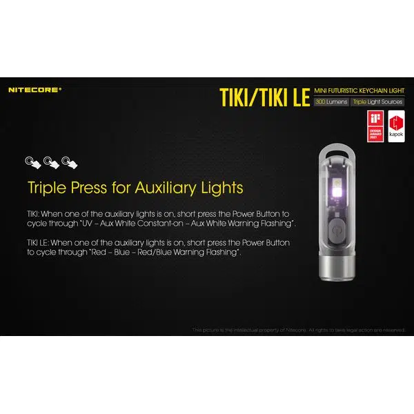 20211102135659_49617_result ΦΑΚΟΣ LED NITECORE TIKI, USB-C, 300 lumens - Image 12