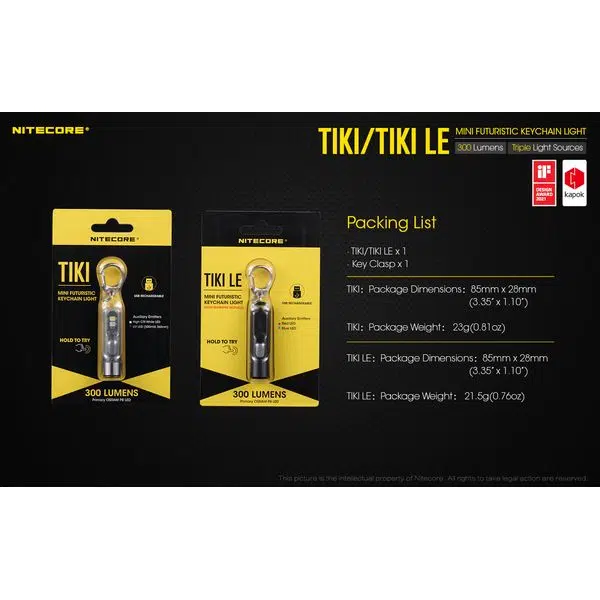 20211102135754_48298_result ΦΑΚΟΣ LED NITECORE TIKI, USB-C, 300 lumens - Image 21