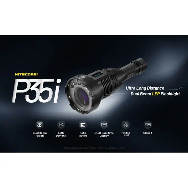 ΦΑΚΟΣ LED NITECORE PRECISE P35i - Image 2