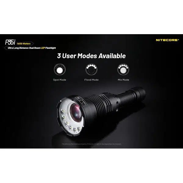 ΦΑΚΟΣ LED NITECORE PRECISE P35i - Image 7