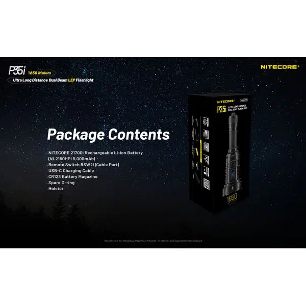 ΦΑΚΟΣ LED NITECORE PRECISE P35i - Image 19