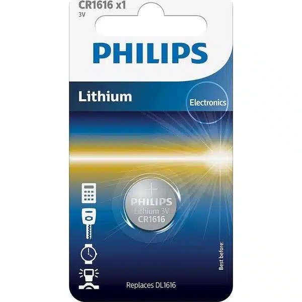 20210917140350_philips_mpataria_lithiou_rologion_cr1616_3v_1tmch_result CR1616 Λιθίου Μπαταρία Philips 3V - Image 1