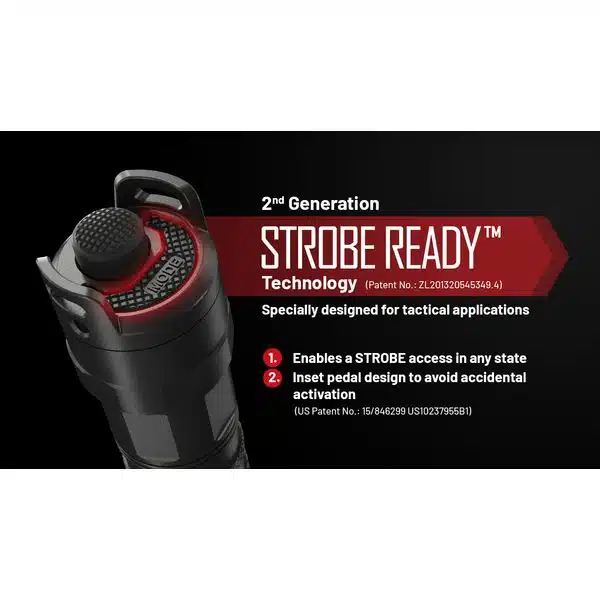ΦΑΚΟΣ LED NITECORE PRECISE P23i, Tactical, Strobe Ready, 3000lm - Image 6
