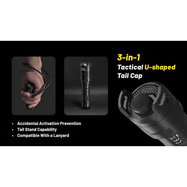 ΦΑΚΟΣ LED NITECORE PRECISE P23i, Tactical, Strobe Ready, 3000lm - Image 9