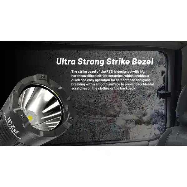 ΦΑΚΟΣ LED NITECORE PRECISE P23i, Tactical, Strobe Ready, 3000lm - Image 10
