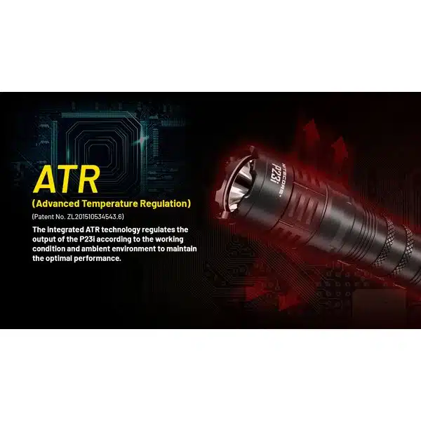 ΦΑΚΟΣ LED NITECORE PRECISE P23i, Tactical, Strobe Ready, 3000lm - Image 16