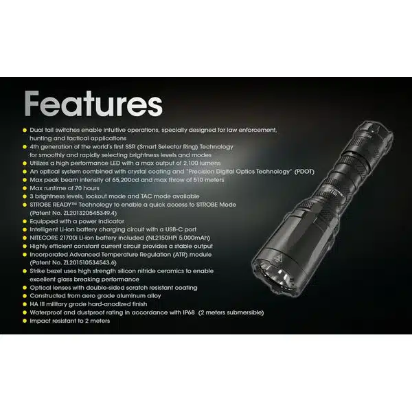 20230105140743_36695_result ΦΑΚΟΣ LED NITECORE SMART RING SRT6i, 2100 Lumens - Image 21