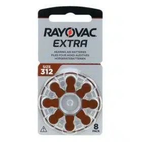 Μπαταρίες Rayovac Extra A312 8Τεμ