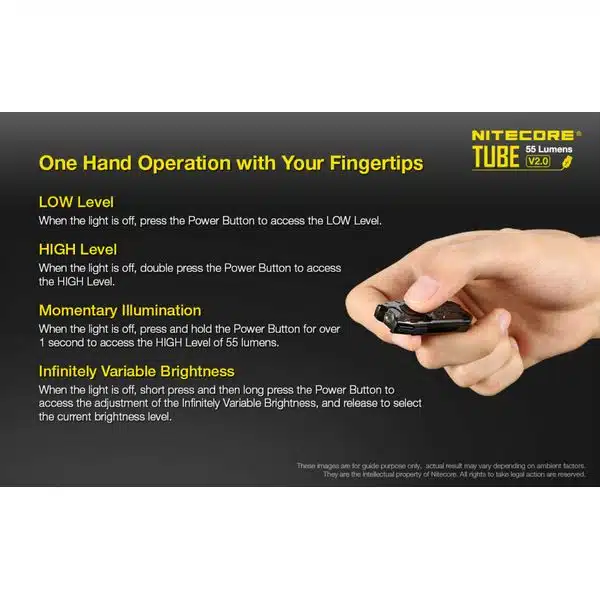 20220406112911_2dfee27a_result ΦΑΚΟΣ LED NITECORE TUBE, JACINTH, V2.0, 55lumens - Image 2