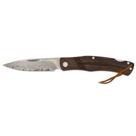 ΣΟΥΓΙΑΣ ALBAINOX Wenge Damasc pocket knife, Blade 8 cm