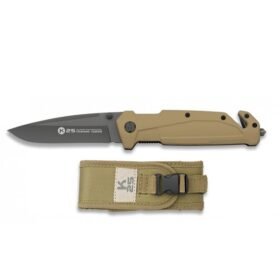ΣΟΥΓΙΑΣ K25, Rubber pocket knife. Titanium coated, TAN, 18487