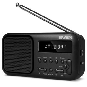 SVEN SRP-50 Black / 3W / Bluetooth / FM/AM/SW Radio