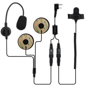 ΜΙΚΡΟΦΩΝΟ ΑΚΟΥΣΤΙΚΟ, RETEVIS, για κράνος μηχανής με 2Pin PTT finger