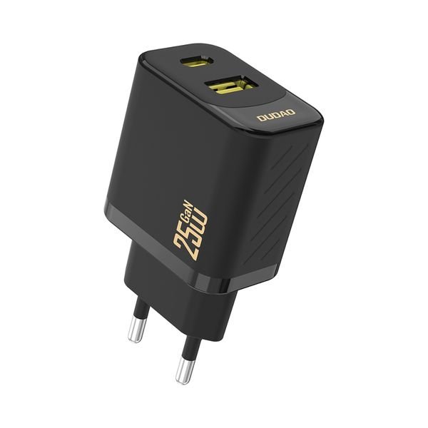 eng_pl_Dudao-A26T-GaN-25W-USB-A-USB-C-Charger-Black-183256_1_result Dudao A26T GaN 25W USB-A, USB-C Charger - Image 1