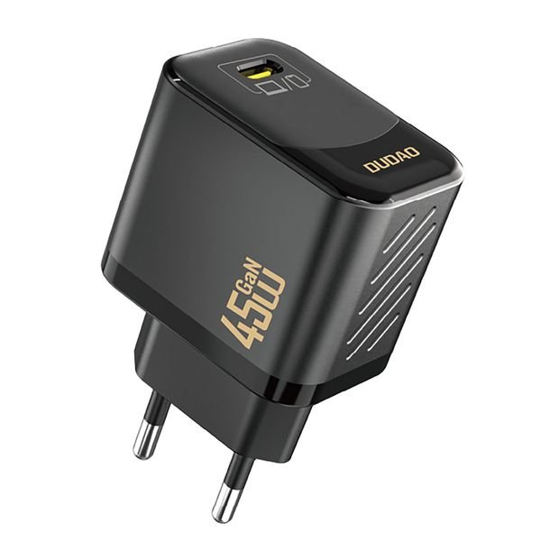 eng_pl_Dudao-A28-45W-GaN-USB-C-Wall-Charger-Black-183264_1_result Dudao A28 45W GaN USB-C Wall Charger - Image 1