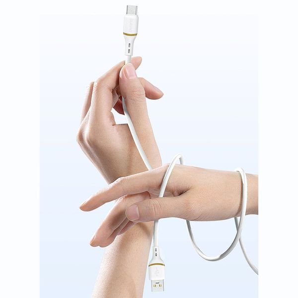 eng_pl_Dudao-L25T-USB-A-USB-C-Silicone-Cable-5A-1m-White-200624_4_result Dudao L25T USB-A - USB-C Silicone Cable 5A 1m - Image 5