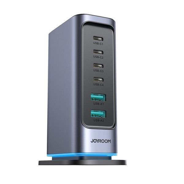 eng_pl_Joyroom-JR-TCM02-GaN-65W-charger-charging-station-4xUSB-C-2xUSB-A-UK-plug-gray-200625_5_result Joyroom JR-TCM02 GaN 65W charger charging station 4xUSB-C 2xUSB-A - Image 1