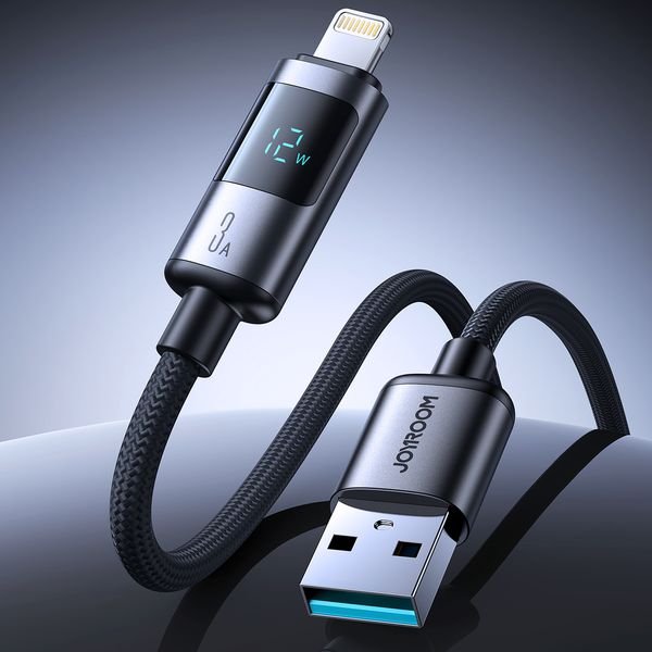 eng_pl_Joyroom-S-A16-Pro-Prism-Series-3A-USB-A-Lightning-Cable-with-Display-1-2m-Black-195846_3_result Joyroom S-A16 Pro Prism Series 3A USB-A - Lightning Cable with Display 1.2m - Image 3