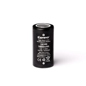 Keeppower 18350,1600mAh 3.6V - 3.7V lithium-ion
