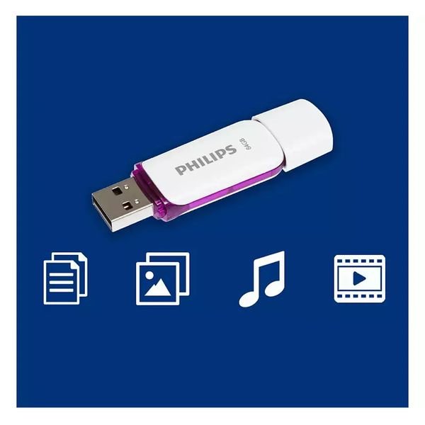 0179606_result Philips USB 2.0 2-Pack 64GB Snow Edition Magic Purple - Image 3