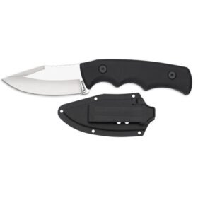 ΜΑΧΑΙΡΙ Albainox SFL black knife. Blade 7.5 cm, 32871