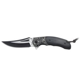 ΣΟΥΓΙΑΣ ALBAINOX, black stamina penknife. Ornated, 25363