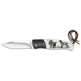 ΣΟΥΓΙΑΣ ALBAINOX, ΚΥΝΗΓΟΣΚΥΛΟ penknife. Black lock, 25227