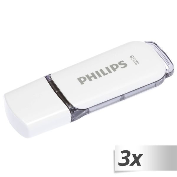 default_result Philips USB 2.0 3-Pack 32GB Snow Edition Shadow Grey - Image 5