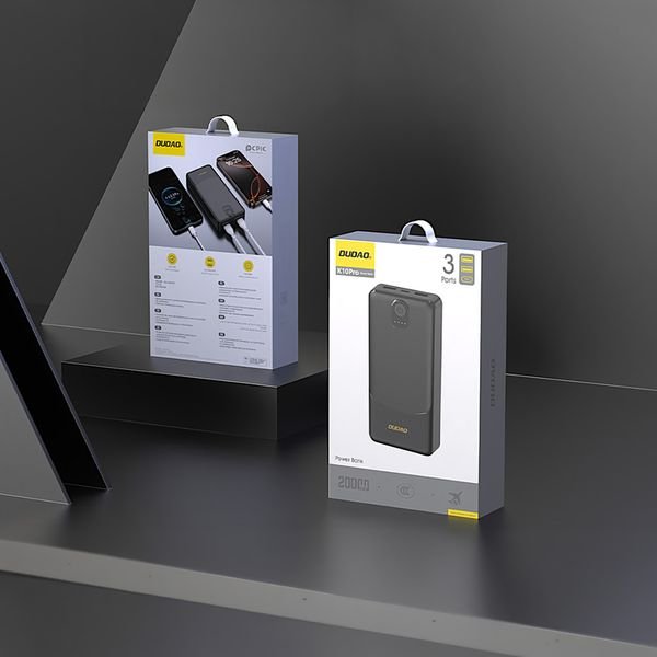 eng_pl_Dudao-K10Pro-Power-Bank-2-4A-20000mAh-2-x-USB-A-Black-208717_5_result Dudao K10Pro Power Bank 2.4A 20000mAh 2 x USB-A - Image 6