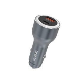 Φορτιστής αυτοκινήτου Dudao R4Ultra 120W με γρήγορη φόρτιση και παροχή ρεύματος, USB-A, USB-C