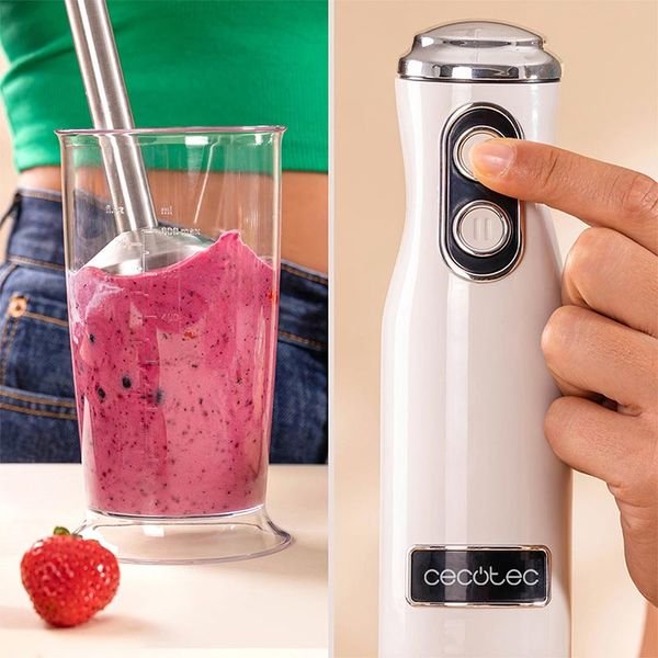 102520_3_result CECOTEC POWER RETROBEIGE 1200MAX 03940 Ραβδομπλέντερ με Ιnox Ράβδο - Image 3