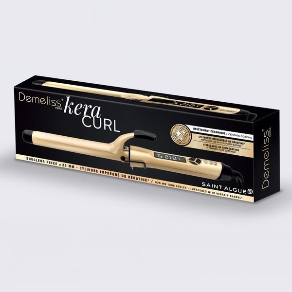 102910_1_result DEMELISS KERA CURL 20064 Ψαλίδι Μαλλιών 25 mm για μπούκλες με Κεραμικές Πλάκες - Image 2