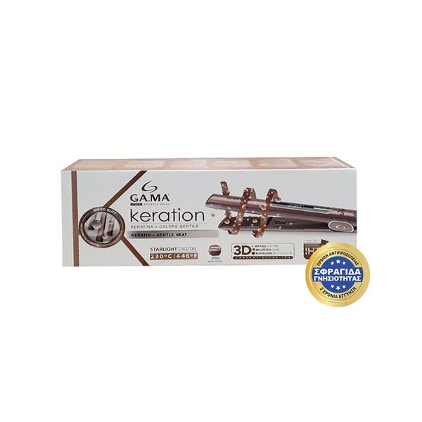 37268_1_result GAMA STARLIGHT KERATION,Επαγγελματική Ψηφιακή Πρέσα Μαλλιών - Image 2