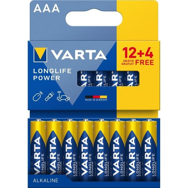 VLLPAAAP124_P_result Varta Longlife Power Alkaline Micro Battery AAA 16τμχ - Image 1