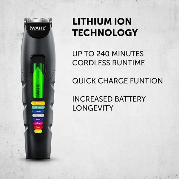 102279_5_result WAHL COLOR TRIM ADVANCED Επαναφορτιζόμενο Τρίμερ Προσώπου / Σώματος - Image 6