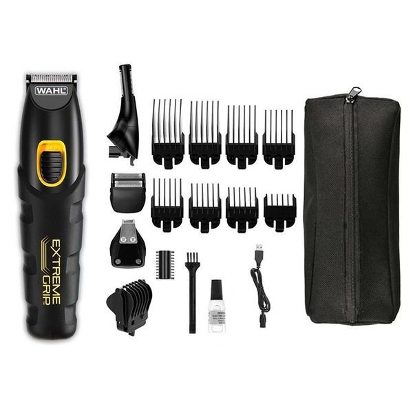102281_2_result WAHL EXTREME GRIP ADVANCED Επαναφορτιζόμενο Τρίμερ Προσώπου / Σώματος με 4 Κεφαλές - Image 3