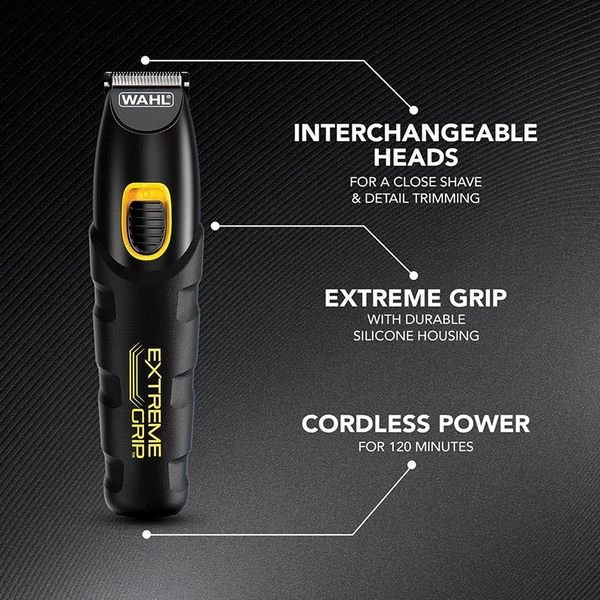 102281_4_result WAHL EXTREME GRIP ADVANCED Επαναφορτιζόμενο Τρίμερ Προσώπου / Σώματος με 4 Κεφαλές - Image 5