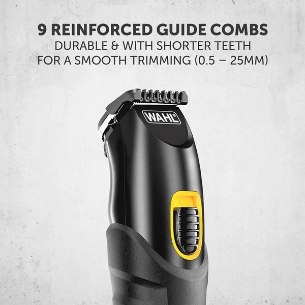 102281_7_result WAHL EXTREME GRIP ADVANCED Επαναφορτιζόμενο Τρίμερ Προσώπου / Σώματος με 4 Κεφαλές - Image 8