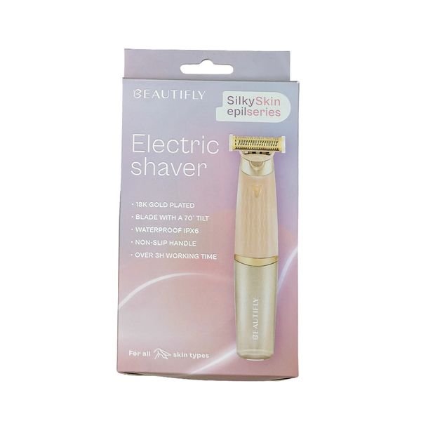 103195_1_result BEAUTIFLY SILKY SKIN Επαναφορτιζόμενη Ξυριστική Μηχανή Σώματος - Image 2