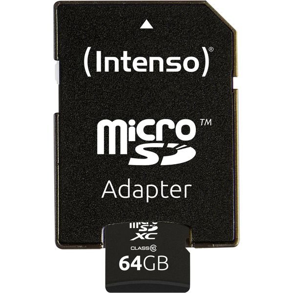 405953_01_1920x1920_result Intenso microSDXC 64GB C10 UHS-1 U1 with Adapter - Image 3