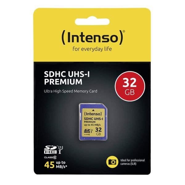 852488_01_1920x1920_result Intenso SDHC Card 32GB Class 10 UHS-I Premium - Image 1