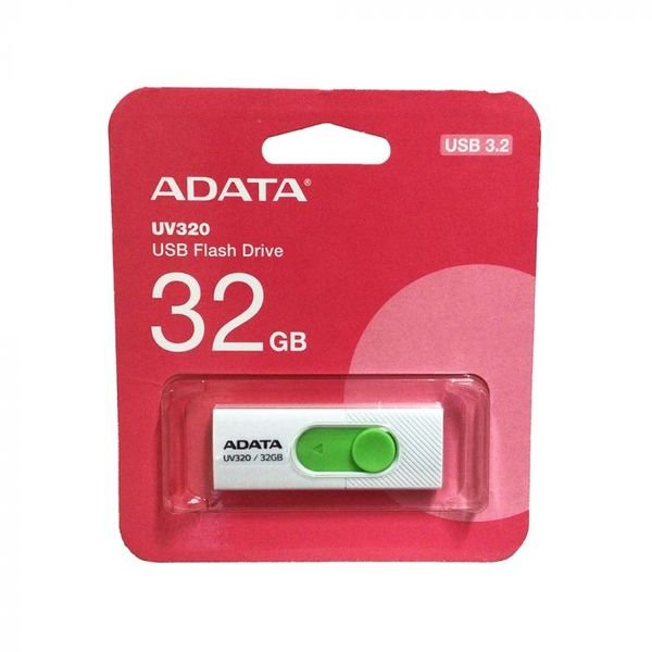 DRIM5ADA32GBUV320_result ADATA USB 3.2 UV320 White 32GB - Image 1