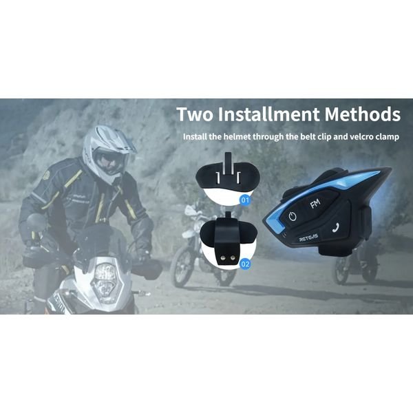 EZTalk-3A_pair_014-1536x804_result ΠΟΜΠΟΔΕΚΤΗΣ RETEVIS EZTalk 3A Bluetooth Motorcycle Helmet 2 Way Radio - Image 18